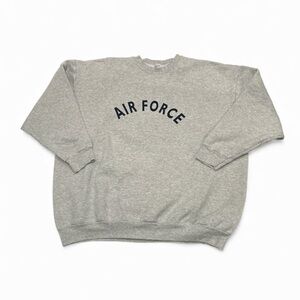 Vintage Air Force Gray Sweatshirt XXL